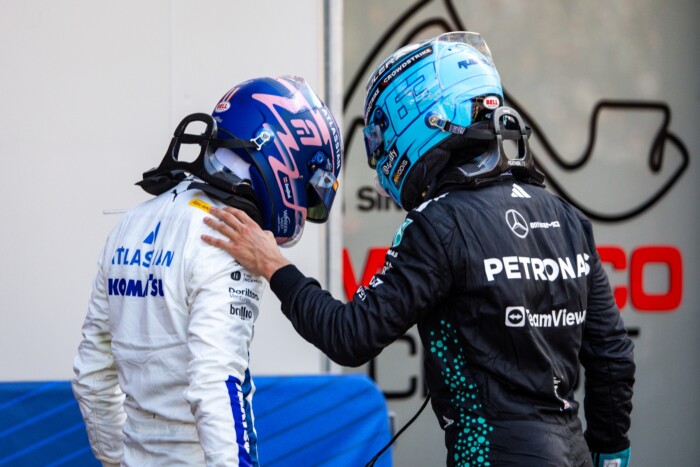 F1: Elszólása miatt büntették meg Russellt 2