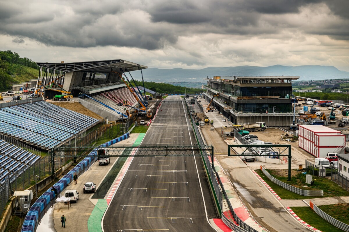 F1: Alig lehet ráismerni a megújuló Hungaroringre