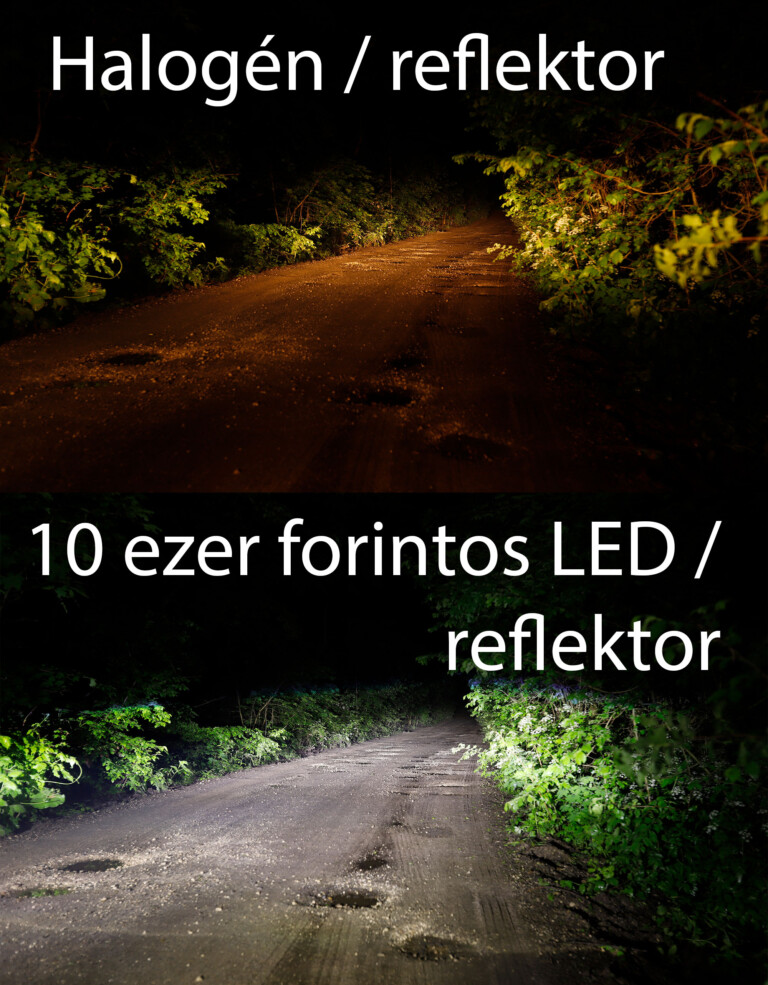 Ezt teszi az autóddal az olcsó kínai LED 15