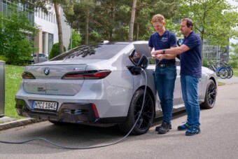 A jövő hajtja ezt a BMW-t
