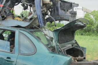 Országúti terminátort fotóztak Pécs határában