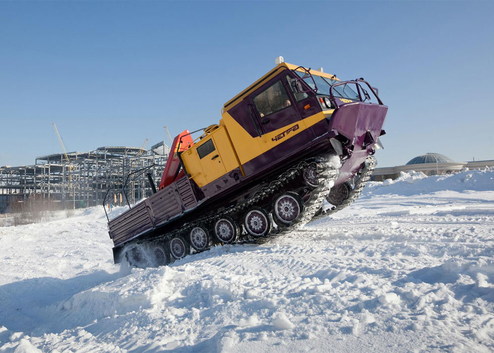 Ha van elég gázolaj, örökké megy ez a világvégi lánctalpas 3