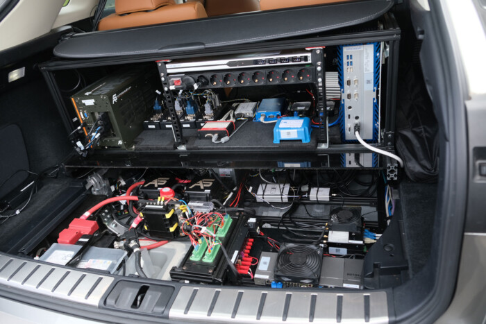 Egymást előzték az önvezető autók Zalában 6