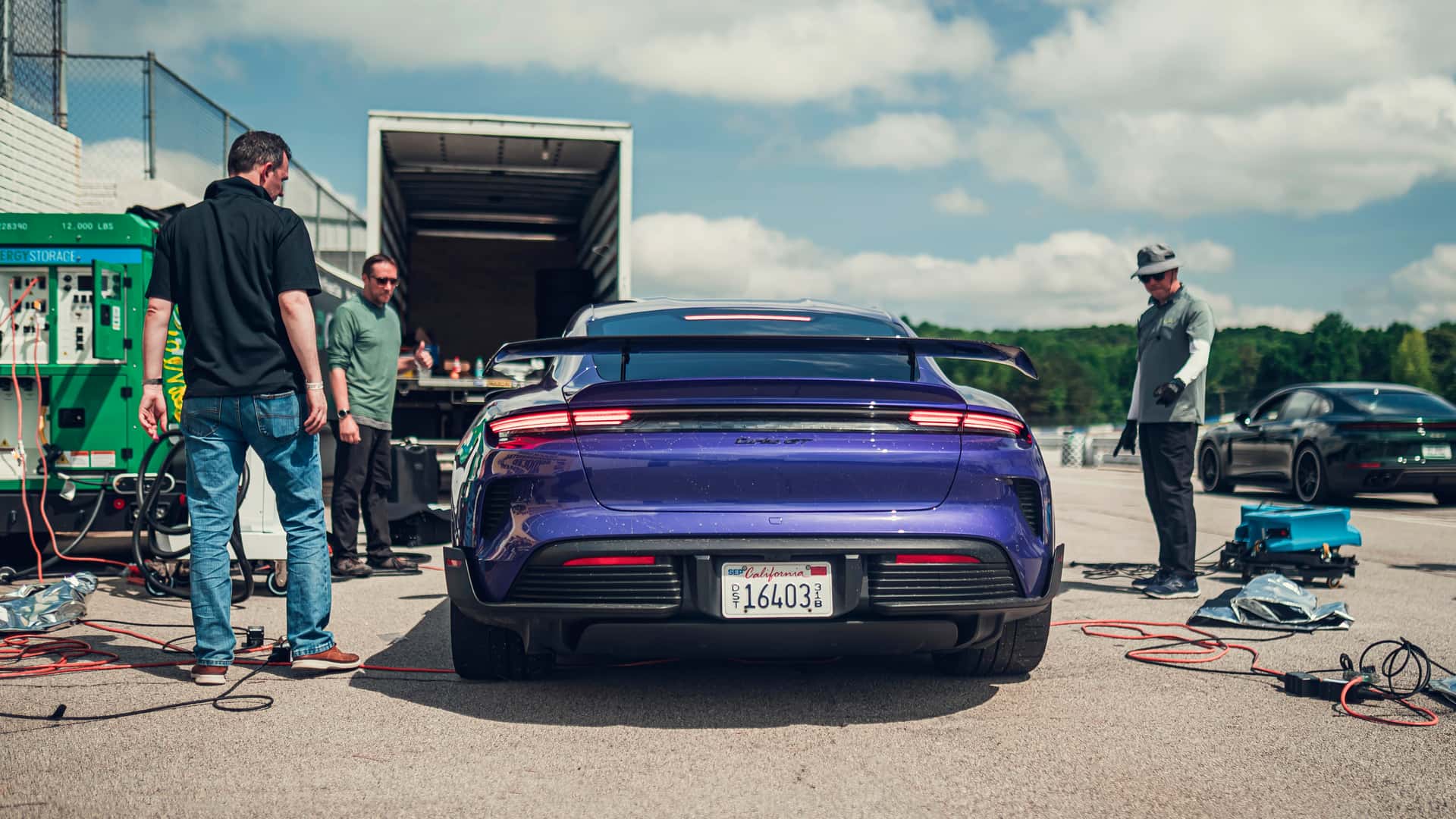 2025-porsche-taycan-turbo-gt-at-road-atlanta-7 | Vezess | Vezess