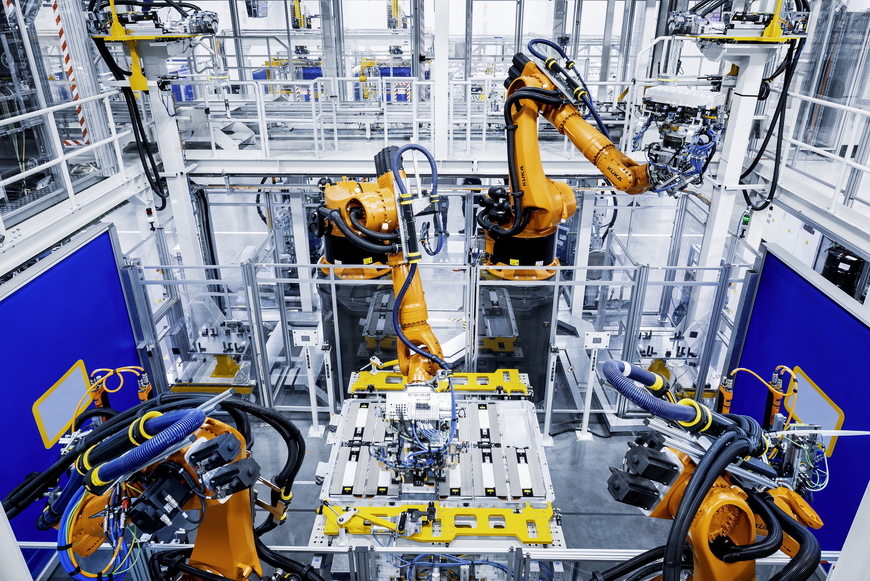 Batteriefertigung am Mercedes-Benz Standort Bibb County Alabama Battery production at the Mercedes-Benz Bibb County plant Alabama | Vezess | Vezess