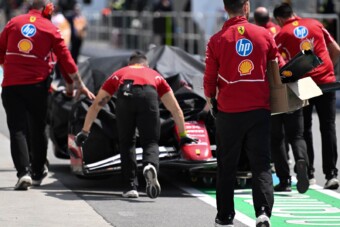 F1: Ostoba baleset miatt háborog a Ferrari sztárja
