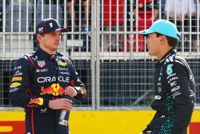 F1: Verstappennek üzent a pole-ja után Russell
