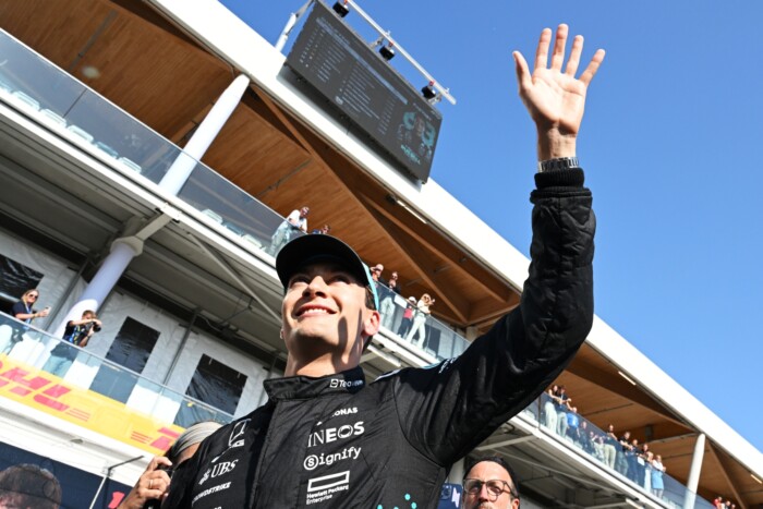 F1: Verstappennek üzent a pole-ja után Russell 2