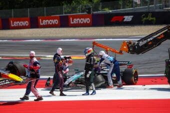 F1: Hiába a bocsánatkérés, büntettek az osztrák futam után