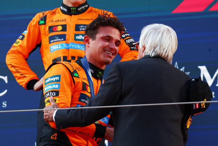 70 év után meglepő arc bukkant fel az F1-dobogón 1