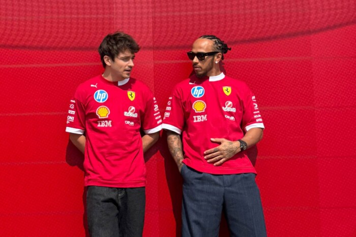 Leclerc rettegett Hamilton mellett