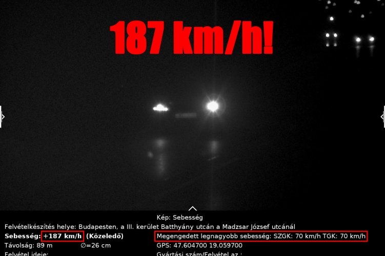 187-tel száguldozott egy ámokfutó Budapesten