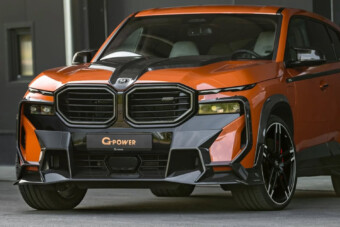 A nyugalom megzavarására alkalmas galéria egy pokoli BMW-ről