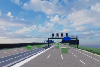 Olyan modern autópálya-szakasz készült el itthon, amilyen még soha