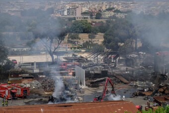 Rengeteg sérültje van a benzinkútrobbanásnak - Galéria