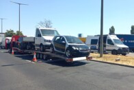 A rendőrök szétcsaptak a kamionosok között az M7-esen 1 A rendőrök szétcsaptak a kamionosok között az M7-esen 1