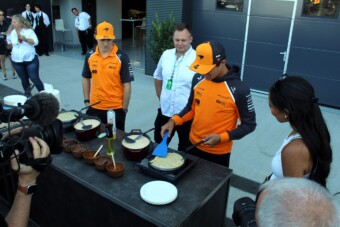 Palacsintasütéssel indult a 2025-ös Magyar Nagydíj