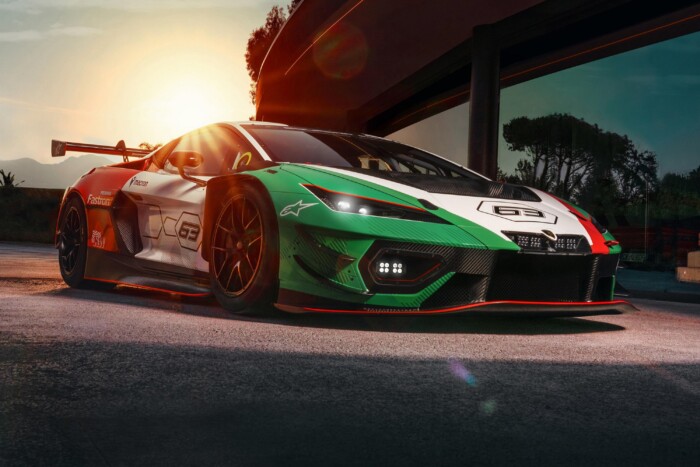 Versenyautó készül a hibrid Lamborghiniből 8