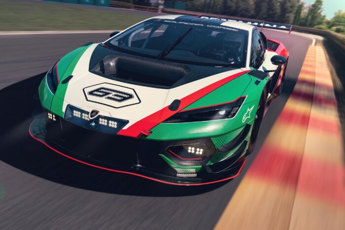 Versenyautó készül a hibrid Lamborghiniből