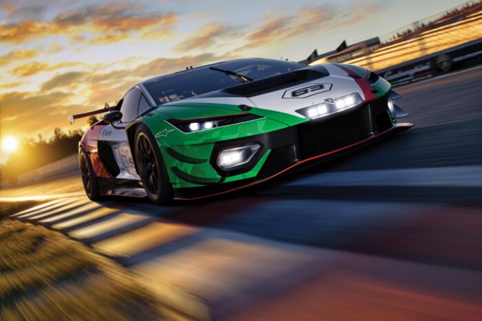 Versenyautó készül a hibrid Lamborghiniből 10