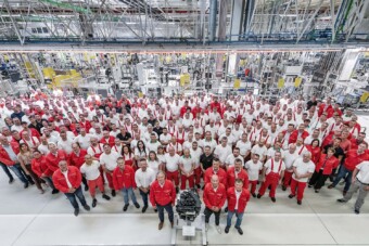 Ebből a motorból ötmillió készült a győri Audinál