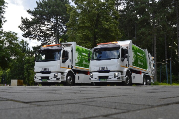 Vadonatúj Renault kukásautókat tesztelnek Magyarországon 10