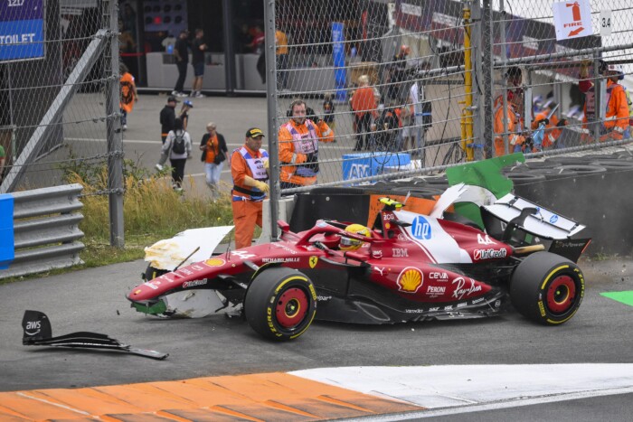 F1: Ütköző Ferrarik, elfüstölő McLaren Hollandiában 8