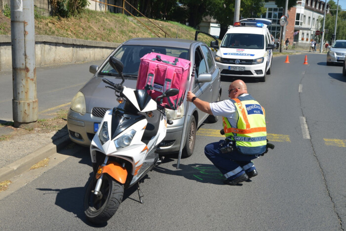 Már robogóval is büntetőfékeznek a magyarok 1