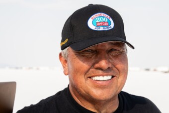 Rekordkísérlet közben halt szörnyet egy autóversenyző