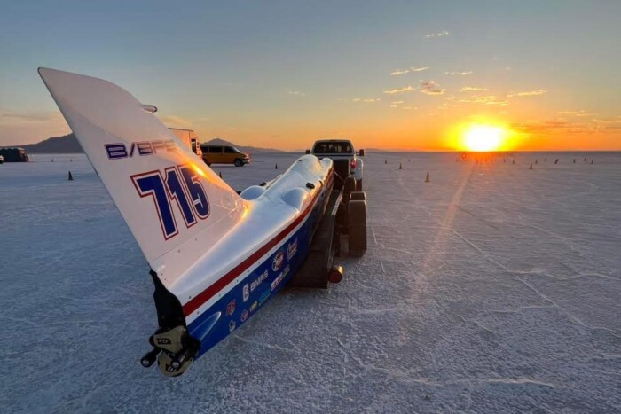 Rekordkísérlet közben halt szörnyet egy autóversenyző 1