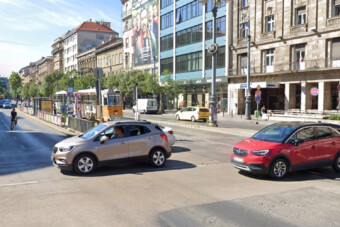 Jelentős korlátozás Budapest egyik csomópontjában