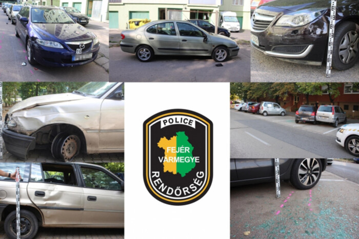 Elég komoly pusztítást csinált egy ittas sofőr Székesfehérváron