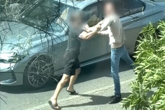 Elkapták az Árpád hídnál verekedő autóst