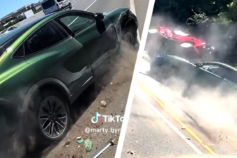 A sofőr imádkozott a volánnál, akkora volt a baj