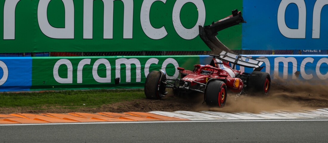 F1: Ütköző Ferrarik, elfüstölő McLaren Hollandiában