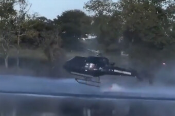 Vízbe csapódott egy légi tűzoltó Franciaországban