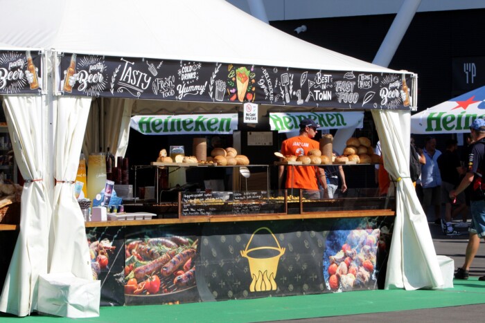 Dupla áron kínálják idén a hamburgert a Hungaroringen