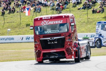 Több mint egy hétvégényi Kiss előnye a kamion-Eb-n