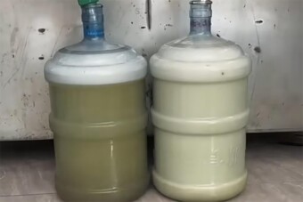 Felhabzó benzinnel riogat egy átverést célzó videó