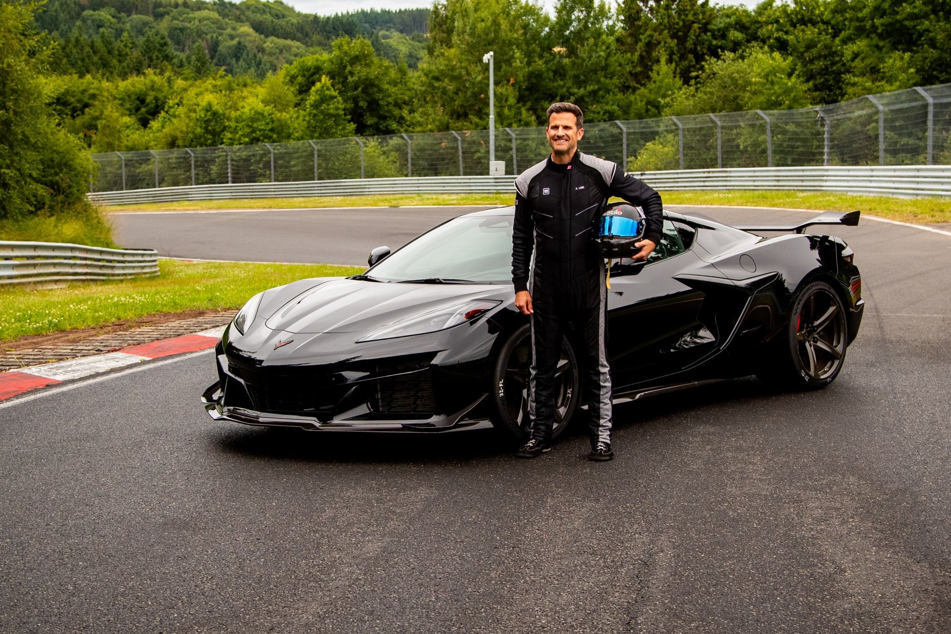 Aaron Link vehicle performance manager and driver of the Corvet | Vezess | Vezess