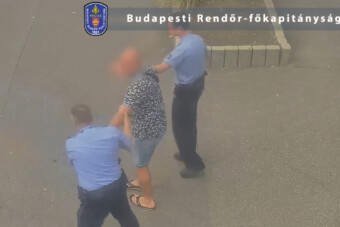 A rendőrök alól akarta ellopni az autót Budapesten, vicces videókba illő jelent lett belőle