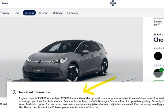 Havi előfizetést vezet be a motorerőhöz a Volkswagen 1
