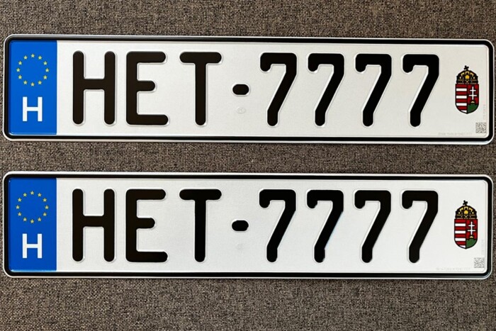 Ezt sokan nem tudják az egyedi rendszámokról, pedig nagyon fontos