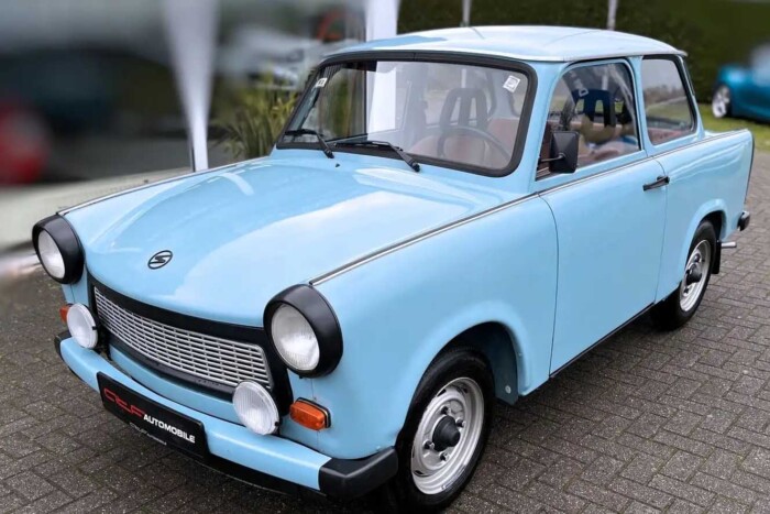 Csoda-Trabant került elő Németországban: ilyen a világon nincs még egy 2