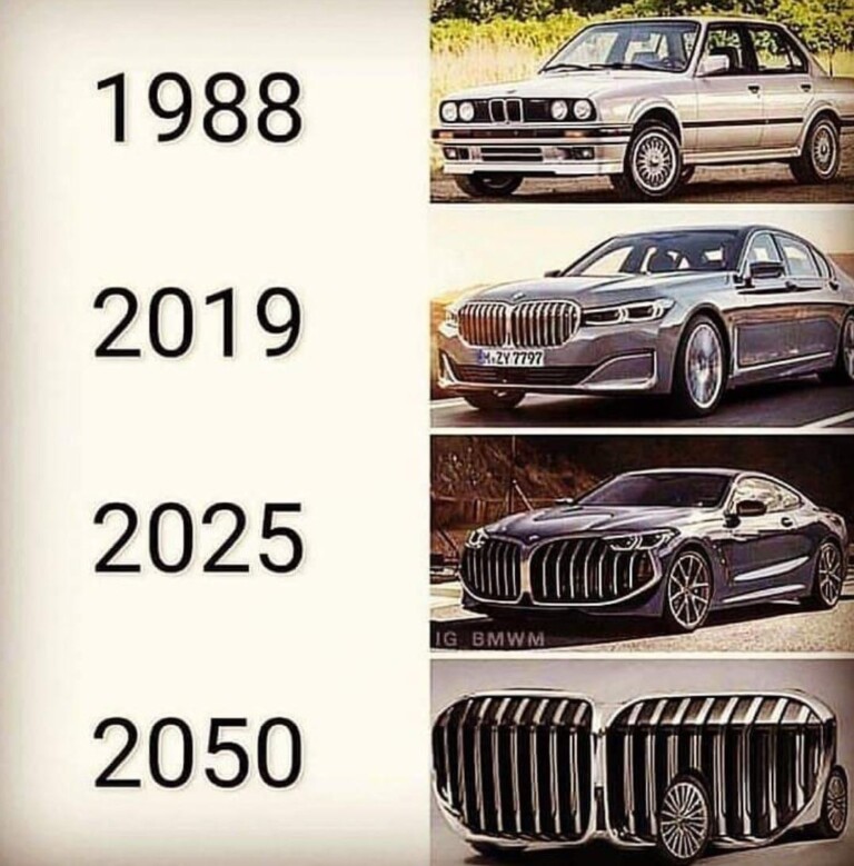 A hatalmas BMW-hűtőrácsok atyja nem bánt meg semmit 2