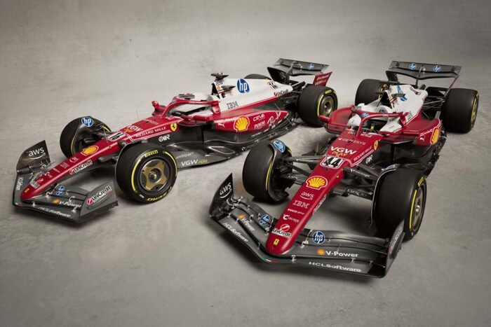 F1: Képeken a Ferrari menő monzai festése