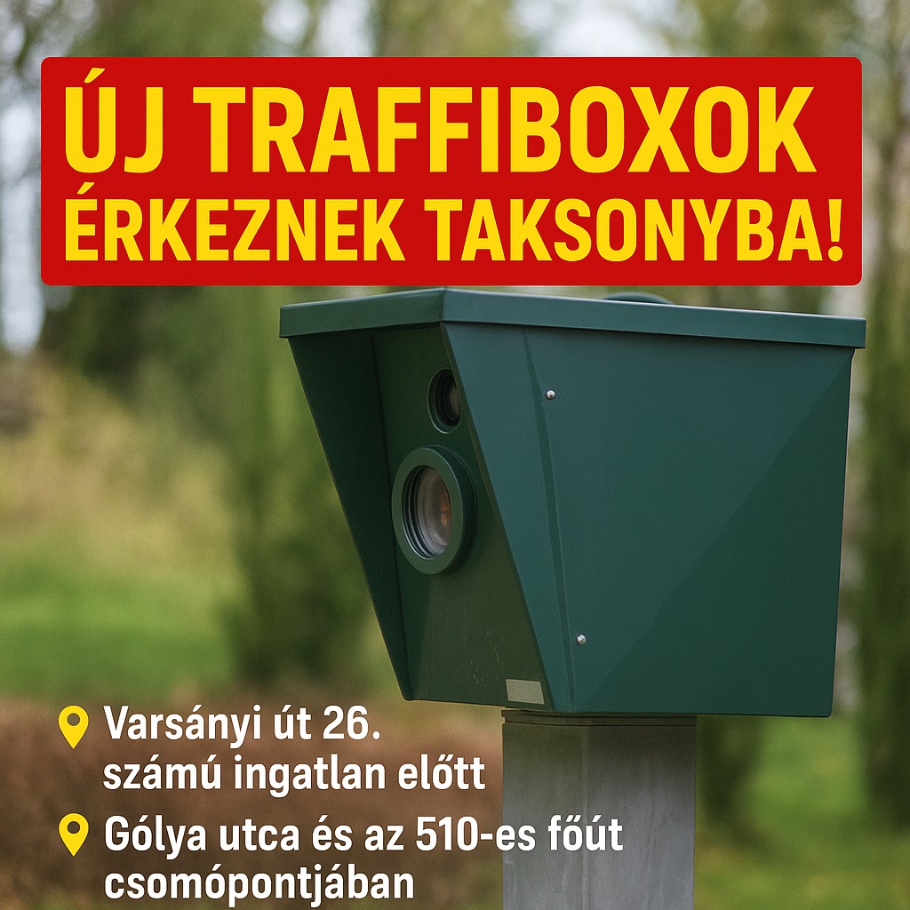 Teleszórják traffipaxokkal Budapest környékét, itt a lista 2 Teleszórják traffipaxokkal Budapest környékét, itt a lista 2