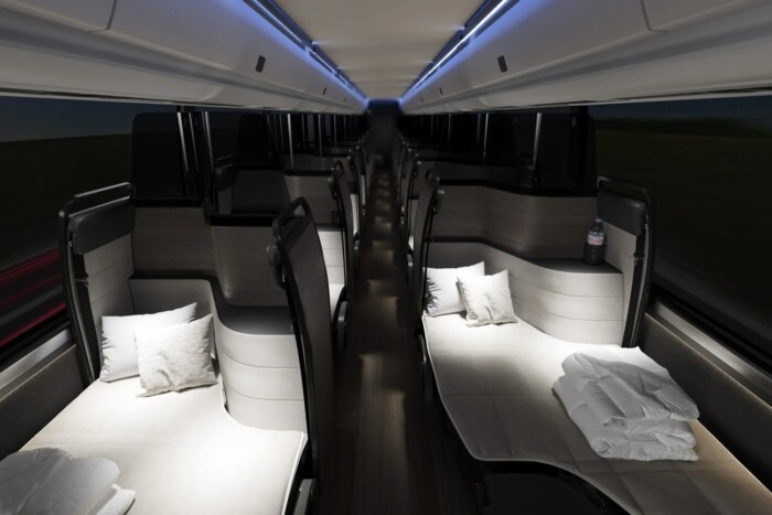 Extrakényelmessé tennék a buszon alvást 2