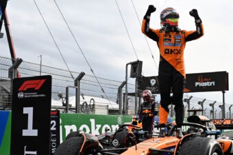 F1: Piastri nem matekozik, győzni megy Bakuba