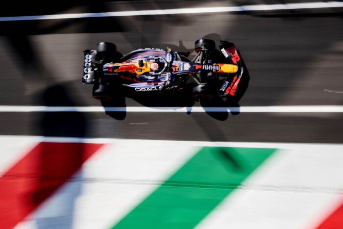 F1: Verstappen még kedden is Monzában csapat